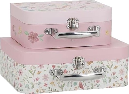 Little Dutch - Suitcase set Fairy Garden pink (LD7344)