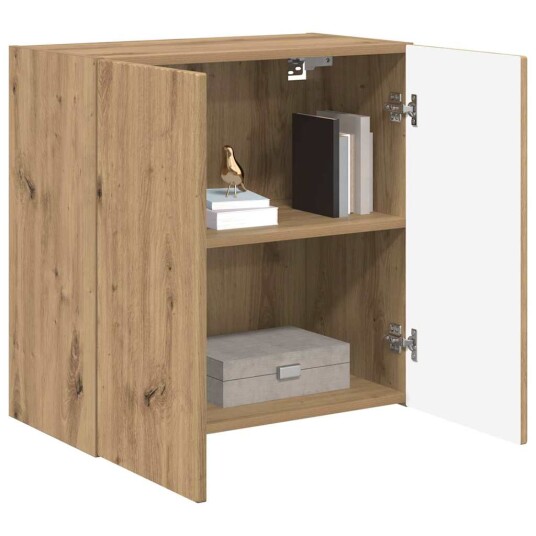 TV Veggskap Artisan Eik 59,5 x 31 x 60 cm Konstruert tre