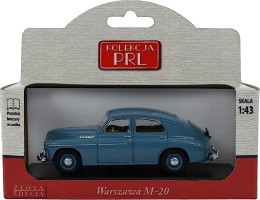 Daffi PRL Lekebil Warszawa M20 Modellbil 1:43