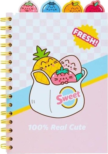 Pusheen Notatbok/Notes A5 Fra Fruits Serien