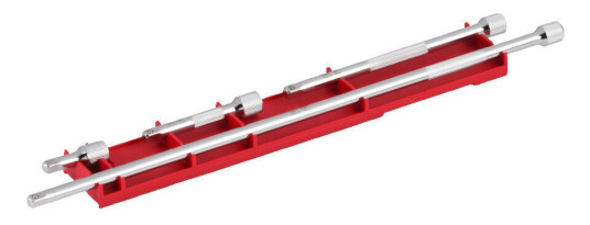 Milwaukee Forlengersett Piper 1/4" 4 Deler