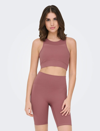 Only Play Onpnewposh 2 Mesh Sports Bra Pink S