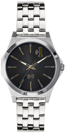 Mark Maddox Herreklokke HM7107 57 Classic Sort/Stål Ø40 mm