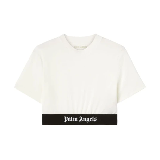 Palm Angels Dame Topper Hvit M