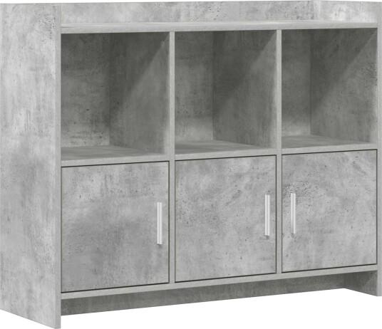  Serviesskap Betonggrå 98,5 x 33 x 80 cm Konstruert tre