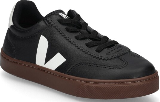 Veja Small Volley - BLACK_WHITE_BARK - 22