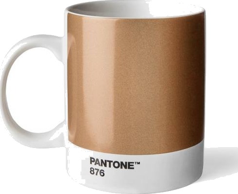 Copenhagen Design  PANTONE kopp med hank 37,5 cl bronse