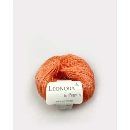 Permin Leonora Garn 23 Lys Oransje
