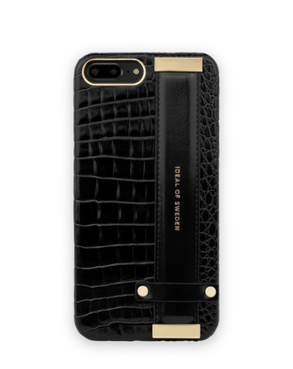 Ideal Of Sweden Statement Case Neo Noir Croco Strap Handle (IDSCAW20-I7P-223)