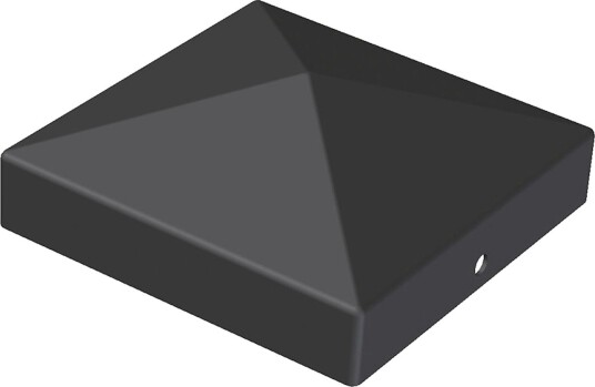 Jabo Stolpehatt Sort 96x96mm