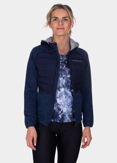 Swedemount Training Hybrid Jacket W Navy Melange 34 Bestselger