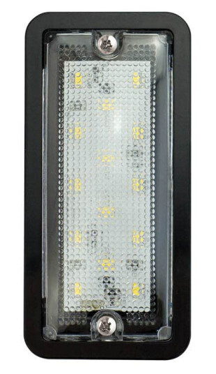 LEDAutolamps Led Autolamps M148 Interiørlykt Sort 12v