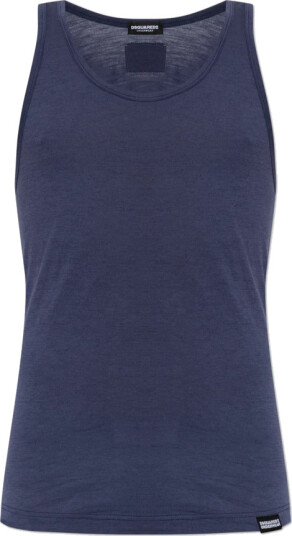 Dsquared2, Herre, Topper, Blå, S,