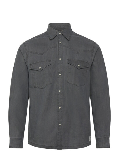 Scotch & Soda Denim Relaxedfit Washed Shirt Grey M Scotch & Soda Denim Relaxedfit Washed Shirt Grey M