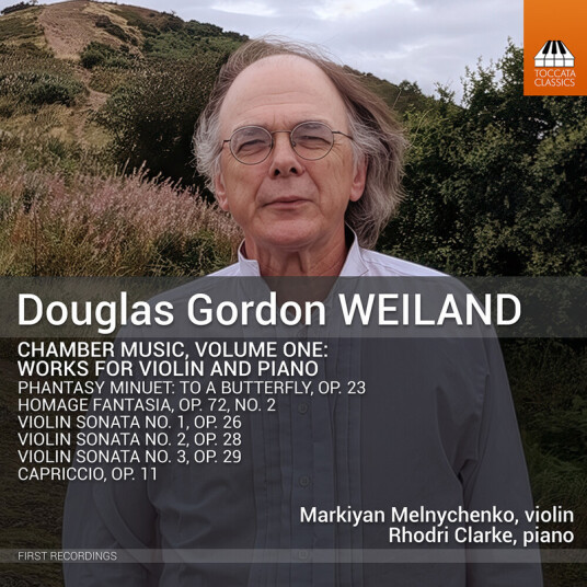 Markiyan Melnichenko Rhodri Clarke Douglas Gordon Weiland Weiland: Chamber Music Vol. 1 CD