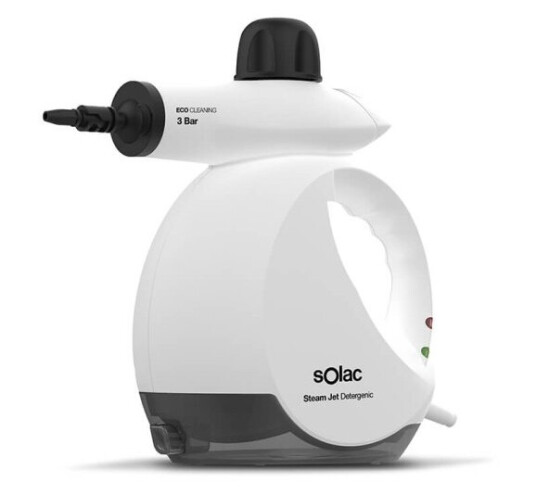 SOLAC Steam Jet Detergenic Damprenser 1200W SOLAC Steam Jet Detergenic Damprenser 1200W