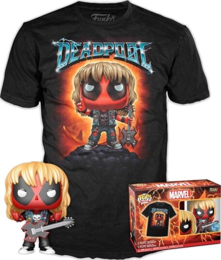 Northix Deadpool Heavy Metal Pop Figur Samlerbart vinylleketøy