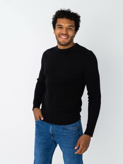 Only & Sons Phil Struc Reg Crew Neck Knit Sort XL