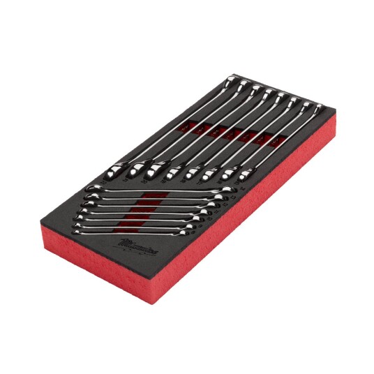 Milwaukee max bite™ kombinasjonsskrallesett i skuminnsats 15 deler Milwaukee max bite™ kombinasjonsskrallesett i skuminnsats 15 deler