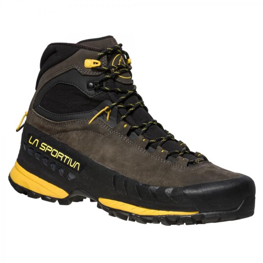 La Sportiva Men's Tx5 GORE TEX Carbon/Yellow 46 La Sportiva Men's Tx5 GORE TEX Carbon/Yellow 46