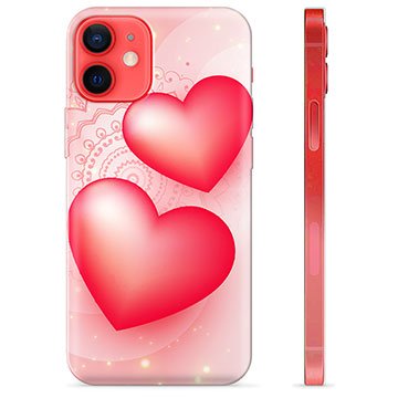 iPhone 12 mini TPU-deksel Love
