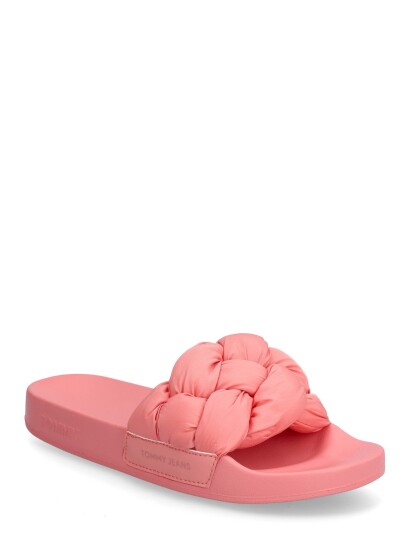 Tommy Hilfiger Tjw Braided Slides Pink 42 Tommy Hilfiger Tjw Braided Slides Pink 42