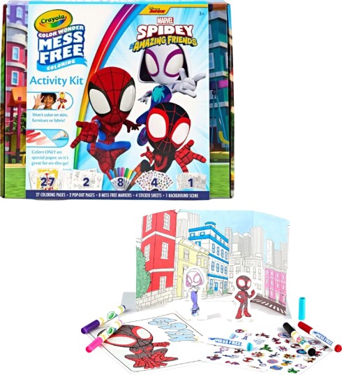 Crayola Crayola Color Activity Set Spidey Multi/patterned ONE SIZE Crayola Crayola Color Activity Set Spidey Multi/patterned ONE SIZE