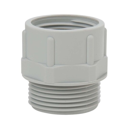 Rutab 1477326 Adapter lysegrå polyamid M25 x PG16 Installasjonsmaterial