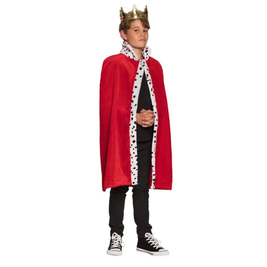 Rød Kongelig Kappe til Barn 80 cm Rød Kongelig Kappe til Barn 80 cm