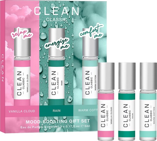 CLEAN Classic Mood Boosting Gift Set Eau De Parfum 3 x 5 ml