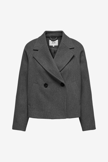 JDY   Jakke jdyViola Short Jacket Otw Hab   Grå