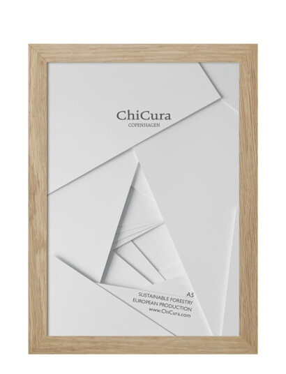 ChiCura Wooden Frame A5 Glass Brown 14.8X21CM