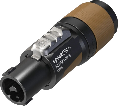 Neutrik 2-Pole Speakon Kabelkontakt 6-12 mm med Strekkavlastning