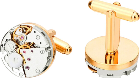 Auxere Gears Mansjettknapp KXD0908 - Herre - Stainless Steel