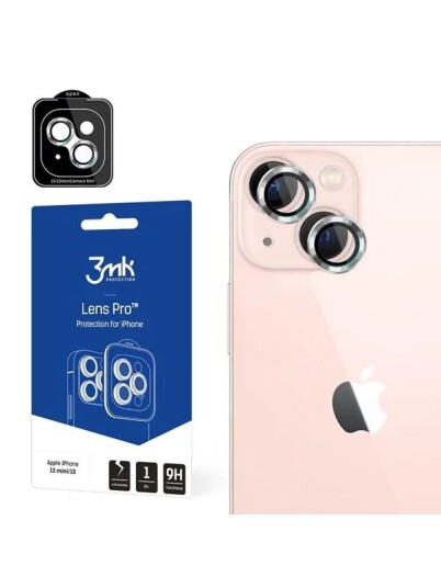 3mk Camera glass for iPhone 13 mini 9H for Lens Protection Pro series lens Silver