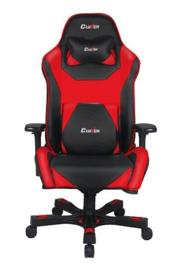 Fotel Clutch Chairz Throttle Bravo Premium Czerwony Thb99br