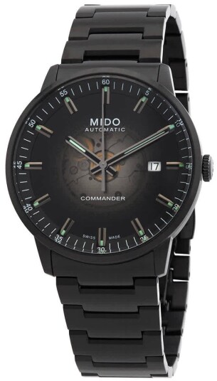 Mido Herreklokke M021.407.33.411.00 Commander Grå/Stål Ø40 mm