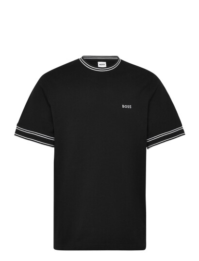 BOSS Short Sleeves Tee Shirt Black 114