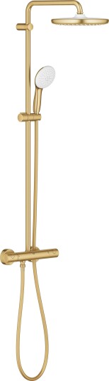 Grohe Tempesta System 250 Dusjsystem Brushed COOL soloppgang, Baderom
