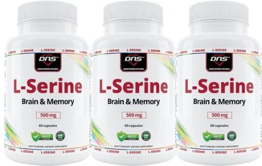 DNS 3-Pack L-Serine - 3 X 60 Kapsler