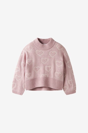 Name It Pullover nkfLeify LS Oversize Knit Lilla