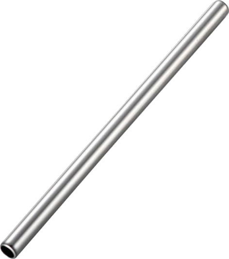Modern House Steelpipe sugerør 15 cm blank