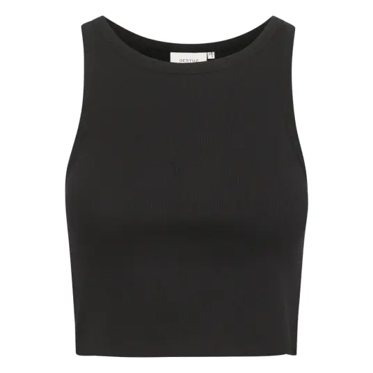 Gestuz Drewgz Cropped Top Black L Gestuz Drewgz Cropped Top Black L