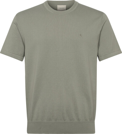 Calvin Klein Ss Supima Cotton Crew 14Gg   Green   XXL