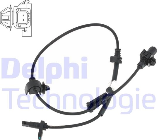 Sensor, ABS DELPHI SS21203-12B1