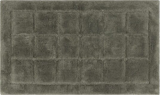 Baderomsmatte Kvadrat - 70x120 cm, Smaragdgrønn