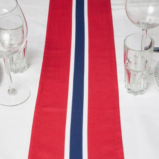 Festplassen Bordløper Norge, 120 x 30 cm