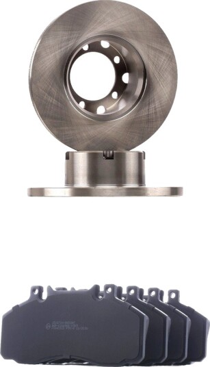 Bremseskiver og -klosser RIDEX 3405B3049