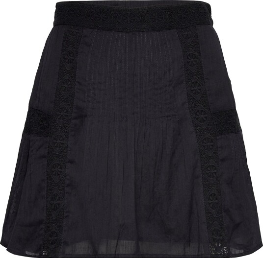 Mango | Ruffled Cotton Skirt | XS