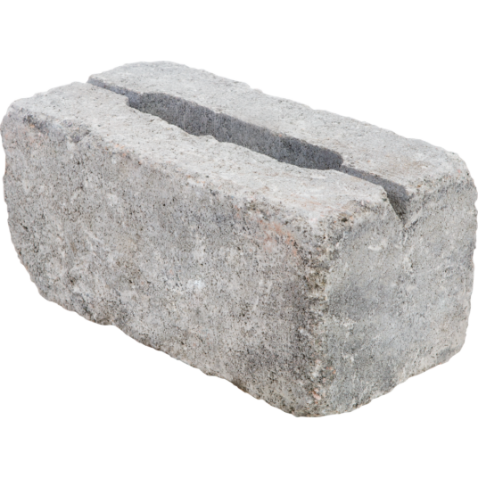 Aaltvedt Støttemur Rådhus Hjørne Gråmix 31x14,5x15,5cm